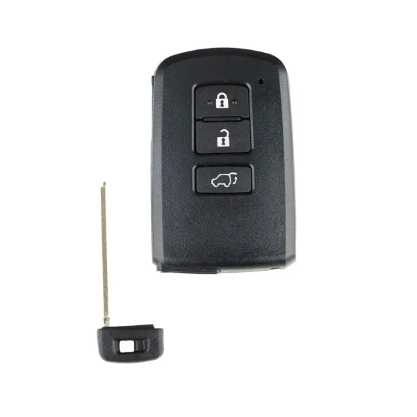 Xhorse VVDI Toyota XM Smart Key Shell 1765 3 Buttons 5Pcs/Lot - Image 2