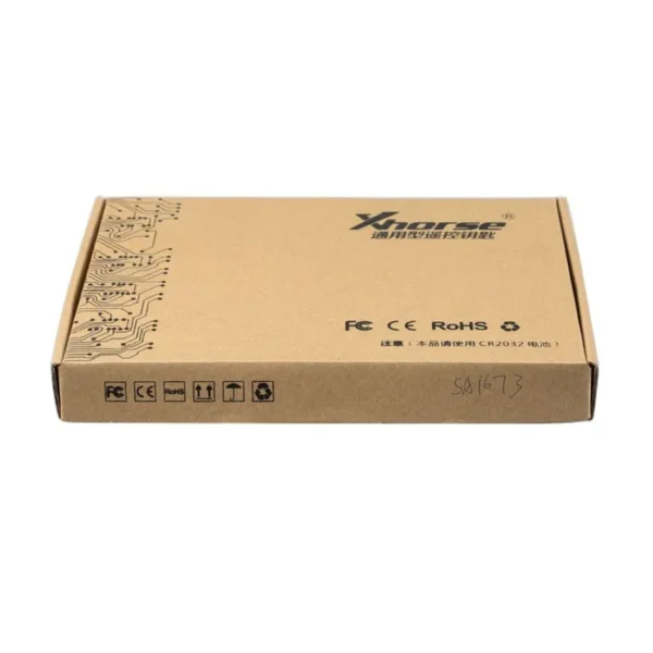 Xhorse XKFE01EN Wire Remote Key Ferrari Flip 3 Buttons with Keyblank White English Version 5pcs/lot - Image 6