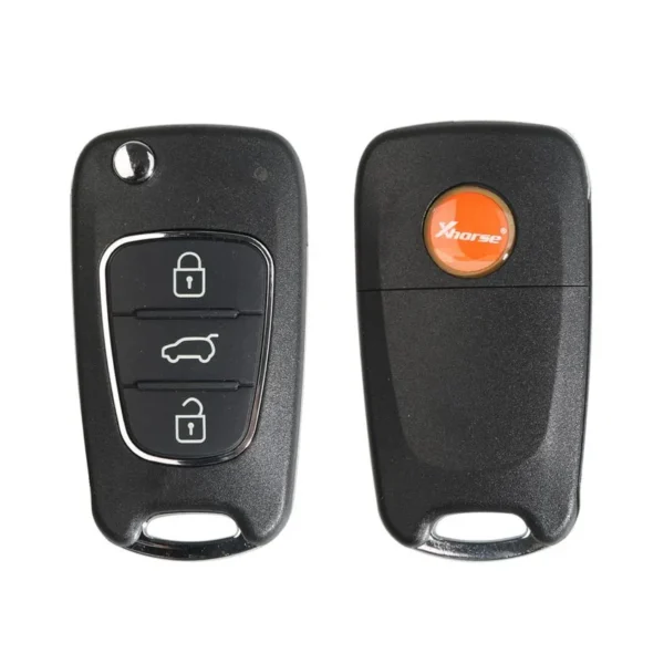 Xhorse XKHY02EN Wire Remote Key Hyundai Flip 3 Buttons English 5pcs/lot - Image 3