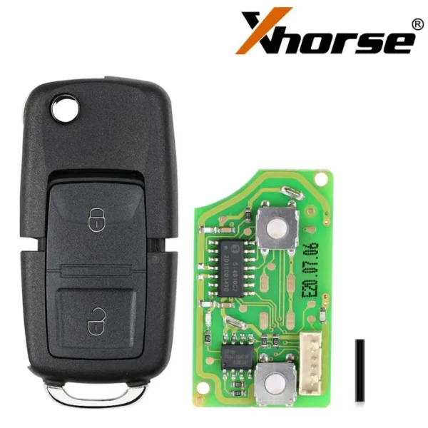 XHORSE XKB508EN Wire Remote Key B5 Style 2 Buttons work with MINI Key Tool/VVDI2 5pcs/lot