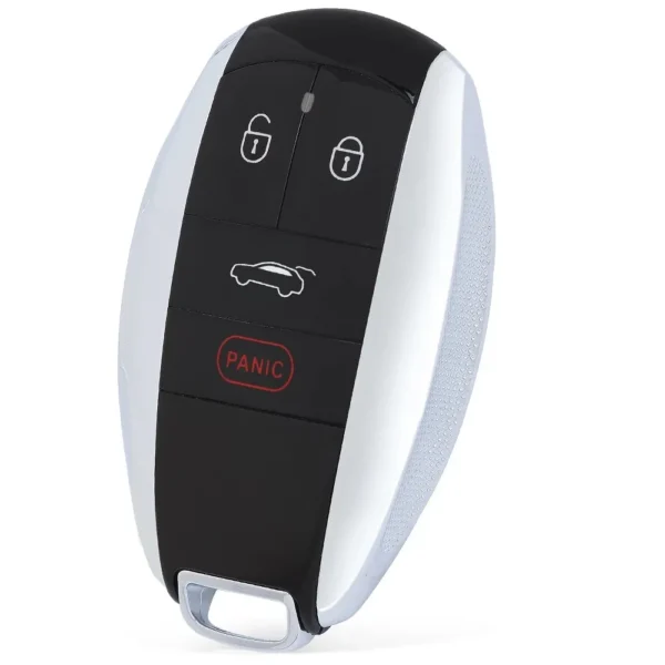 3 Buttons Replacement Smart Remote Control Keyless Start Key Cover Case Shell for Bentley Bentayga 2017-2021 2AHMV-YK1 - Image 3