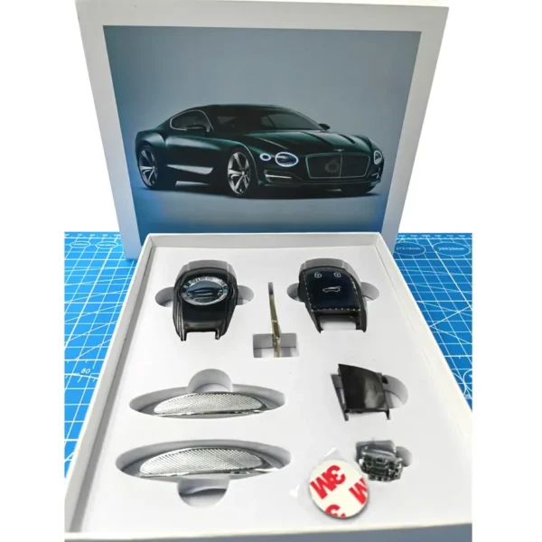 3 Buttons Replacement Smart Remote Control Keyless Start Key Cover Case Shell for Bentley Bentayga 2017-2021 2AHMV-YK1 - Image 7