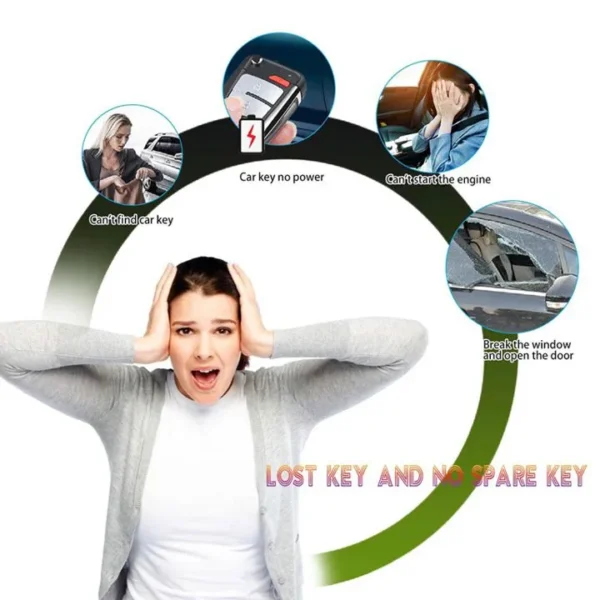 Xhorse XKKF20EN Wire Remote Key Memoeial Knife Style 3 Buttons 5pcs/lot - Image 6