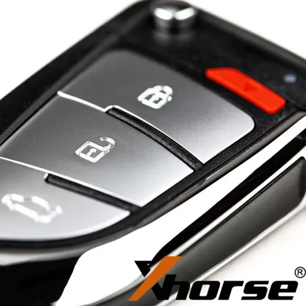 Xhorse XKKF20EN Wire Remote Key Memoeial Knife Style 3 Buttons 5pcs/lot - Image 8