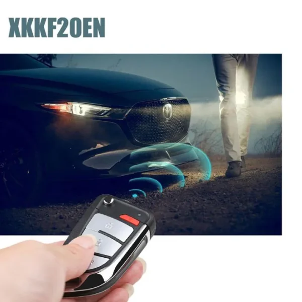 Xhorse XKKF20EN Wire Remote Key Memoeial Knife Style 3 Buttons 5pcs/lot - Image 9