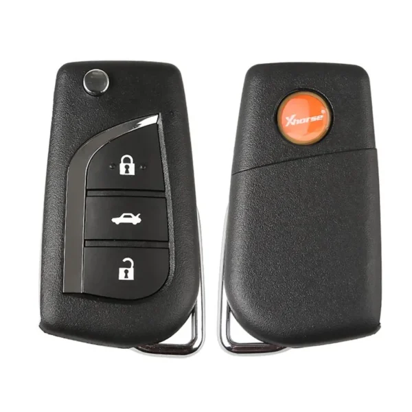 Xhorse Toyota Style Wireless Universal Remote Key 3 Buttons XN008 for VVDI Key Tool 5pcs/lot - Image 3