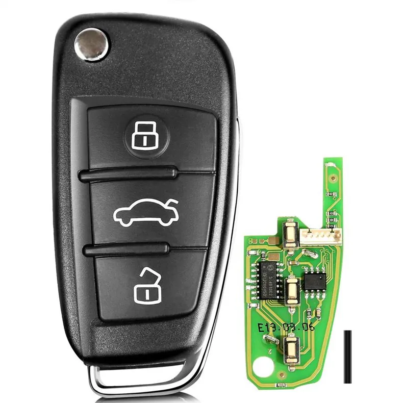 Xhorse Audi A6L Q7 Style Universal Remote Key 3 Buttons X003 for VVDI Key Tool