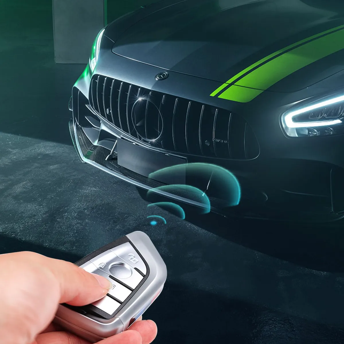 AUTEL IKEYBW004AL BMW 4 Buttons Smart Universal Key Compaitble with BMW 5pcs/lot - Image 7