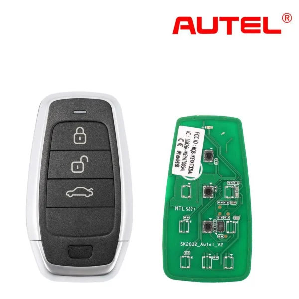 AUTEL IKEYAT003BL 3 Buttons Independent Universal Smart Key 5pcs/lot