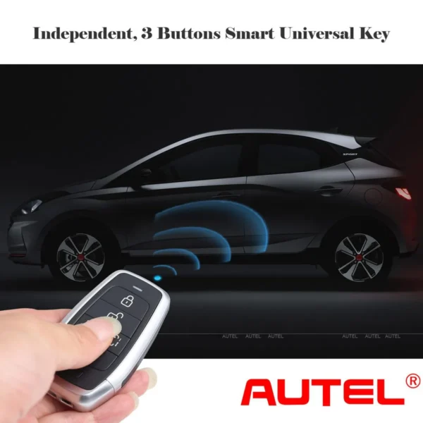 AUTEL IKEYAT003BL 3 Buttons Independent Universal Smart Key 5pcs/lot - Image 6