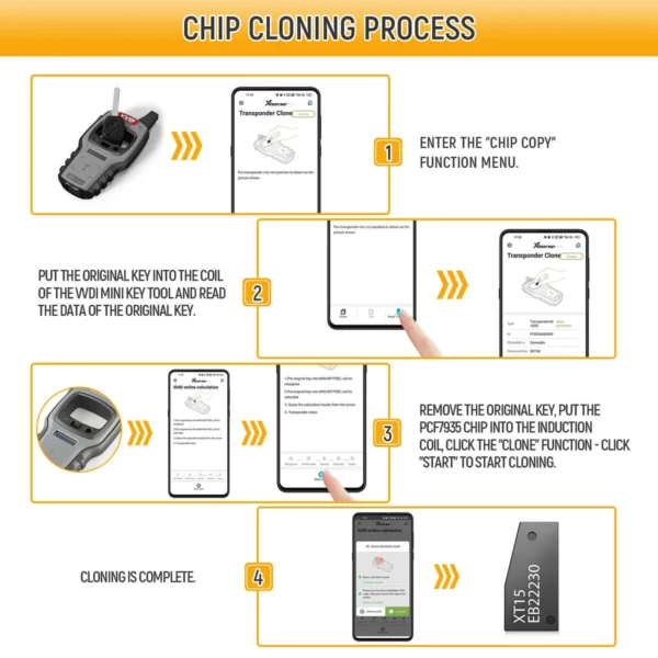 2023 Xhorse VVDI 7935 Chip XT15 for VVDI2 VVDI Mini Key Tool Key Tool Max and Key Tool Plus 10pcs/lot - Image 7
