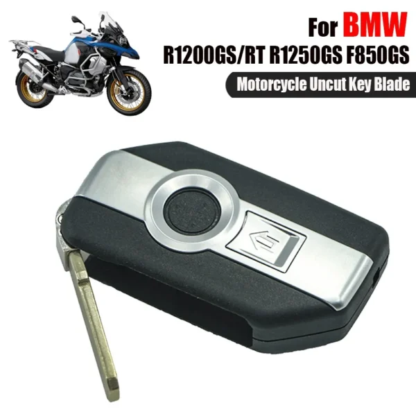 Motorcycle Remote Key Shell Case Uncut Blade One-Click Keyless For BMW R1250GS R1200GS ADV R1200RS F750GS F850GS K 1600 GT GTL - Image 8