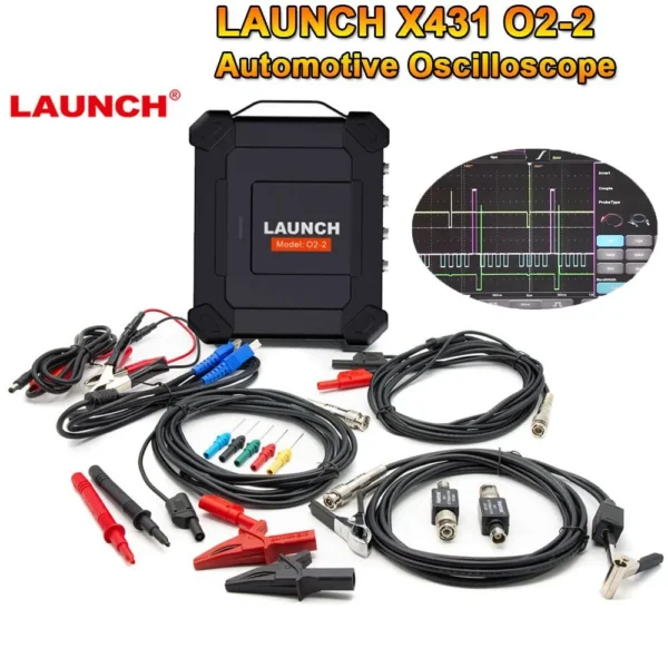 LAUNCH X431 O2-2 Scope Box Oscilloscope (4 Channels) Compatible With The X-431 PAD VII, PAD V, PAD III - Image 11