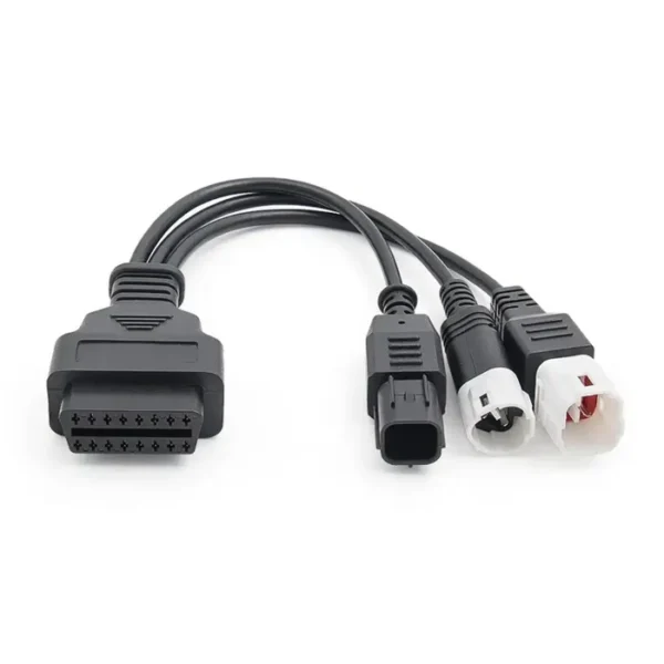 Motorcycle Adapter 3+4+6pin Cable Divided Into Three OBD 16pin Cable For Honda Yamaha - Image 5