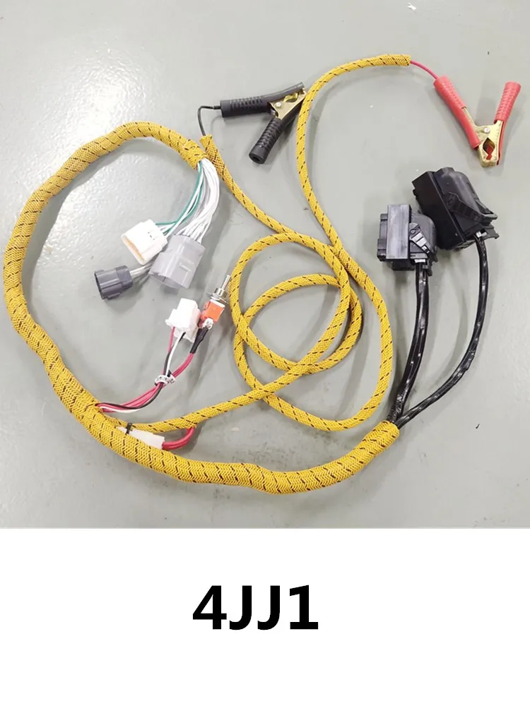 For Hitachi Sany Isuzu 4JJ1 Engine Start Test Harness Detector Excavator Parts - Image 2