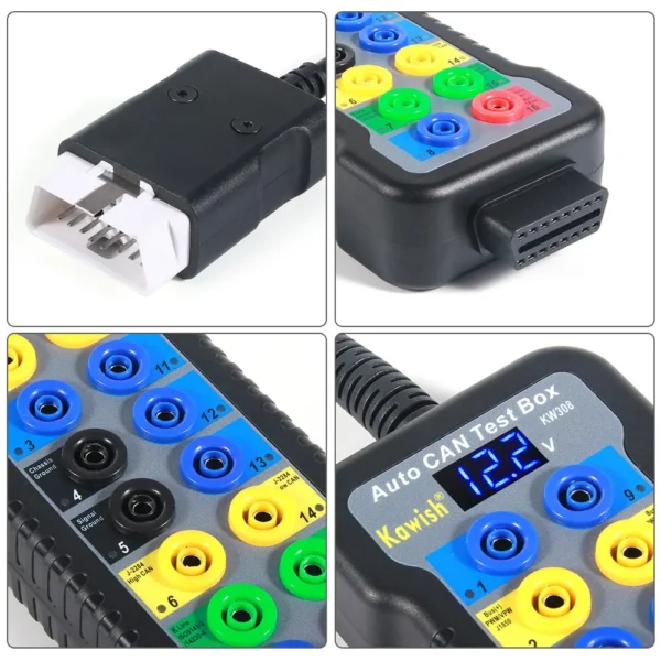 New Auto car Break out Box OBDII obd Breakout Box Car Protocol Detector car obd2 interface car monitor - Image 4