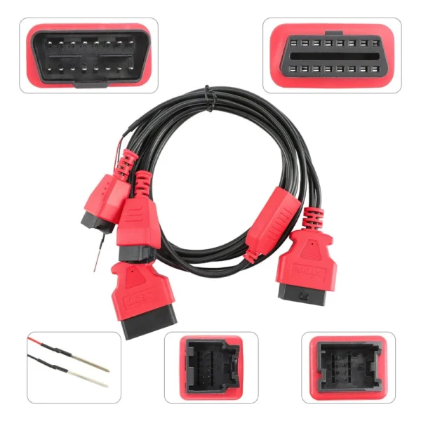 XTOOL FCA 12+8 Connector Universal Cable Adapter For Chrysler Connect With X100Pad3/A80 pro/A80pro/A80 master/EZ400 pro/D7/D8/D9/D9Pro - Image 4