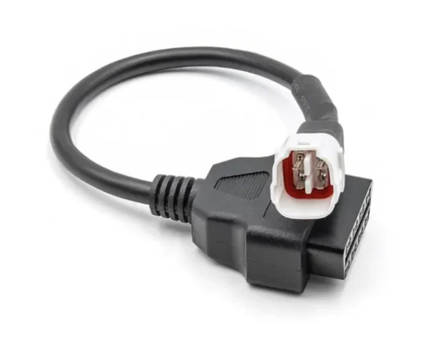 YAMAHA 4pin to OBD 16pin OBD2 Extension cable OBD Motorcycle Diagnostic Cable - Image 3