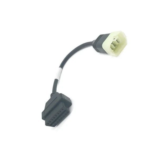 KTM 6 pin to obd 16 pin adapter cable for TuneECU software to Motorcycle motorbikes ECU 6pin cable - Image 3
