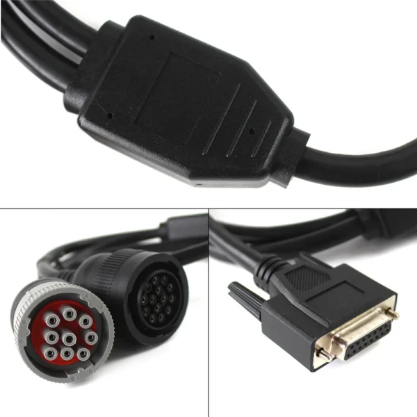 14Pin+9pin Cables for CAT ET3 Diagnostic Tool 457-6114 14pin 9PIN Cable for ET3 317-7485 (457-6114) for Cat ET-3 - Image 4