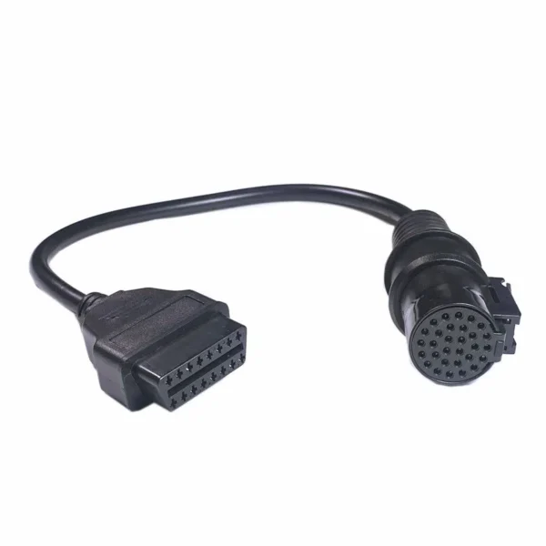 New OBD Adapter For IVECO 30Pin to 16Pin Female Truck OBD2 Cable OBDii Connector For IVECO 30 pin to OBD2 16 pin