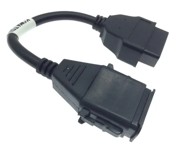 12pin to OBDII OBD2 16pin Cable for Komatsu and Cummins Diagnostic Connect Cable Wire Line - Image 5