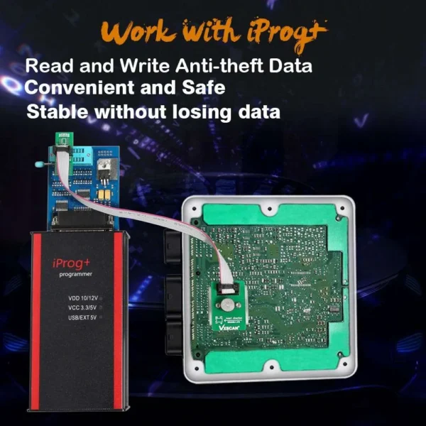 VXSCAN 8Pin Adapter BMW FEM-BDC 95128/95256 Chip Anti-theft Data Reading Adapter Work with VVDI Prog/CG Pro 9S12/Orange5/iProg+ /UPA USB Programmer - Image 6