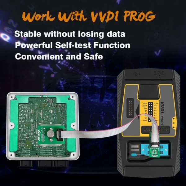 VXSCAN 8Pin Adapter BMW FEM-BDC 95128/95256 Chip Anti-theft Data Reading Adapter Work with VVDI Prog/CG Pro 9S12/Orange5/iProg+ /UPA USB Programmer - Image 9