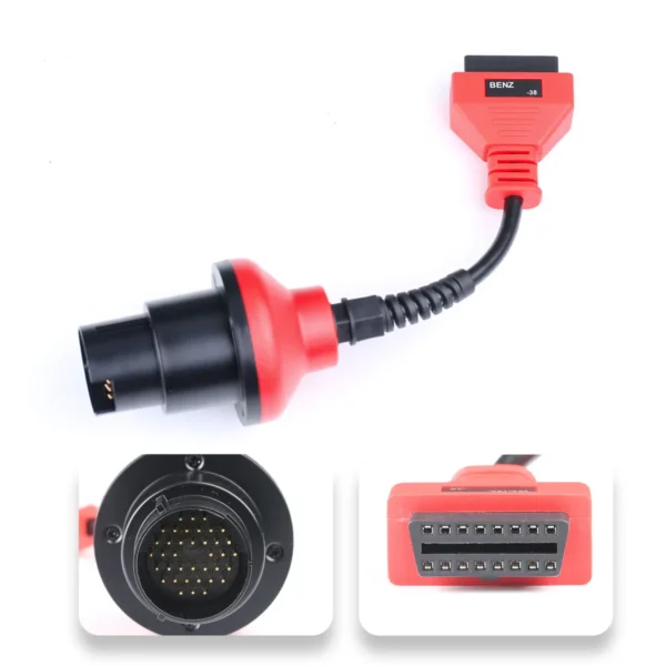Autel Full Set OBDII Cables and Connectors Kit for DS808/MK808/MP808 (Only Cables and Connectors) - Image 10