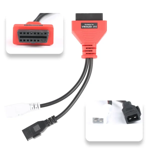 Autel Full Set OBDII Cables and Connectors Kit for DS808/MK808/MP808 (Only Cables and Connectors) - Image 11