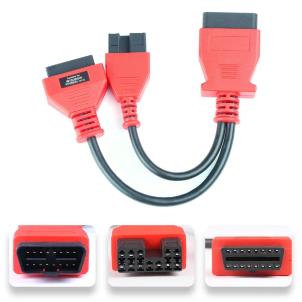 Autel Full Set OBDII Cables and Connectors Kit for DS808/MK808/MP808 (Only Cables and Connectors) - Image 12