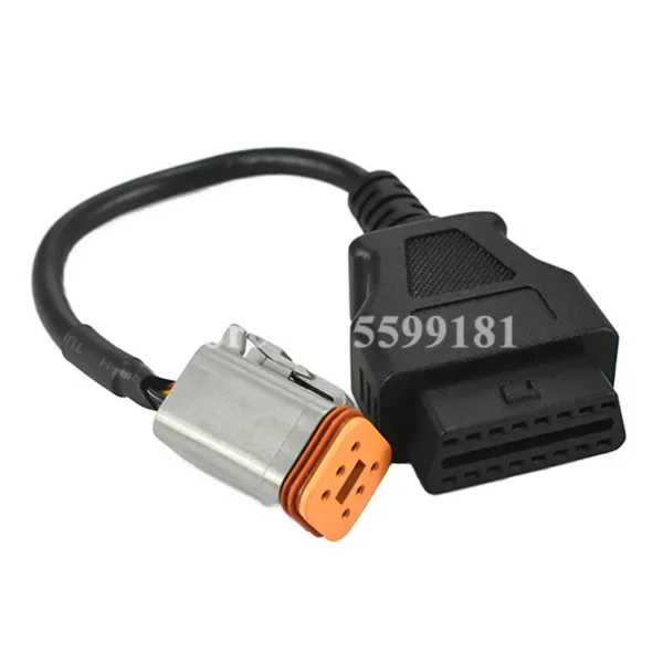 7 Lines 6Pin+8Pin Cable For Volvo Marine engine Penta Industrial VODIA5 Vocom 88890300 Vocom 2 II 88890400 Truck Diagnostic Tool - Image 3