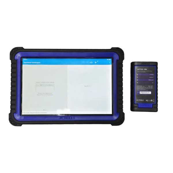 AIDTOOLS Platinum HD 10.1inch Screen Full Functions OBD2 Diagnostic Scanner 31+ Reset Functions, ECU Coding, Guided Function Free Update Online For Both 12V Cars and 24V Trucks