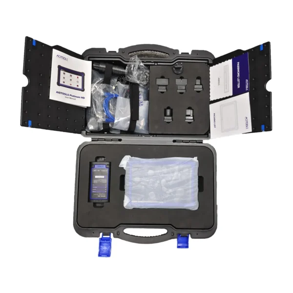 AIDTOOLS Platinum HD 10.1inch Screen Full Functions OBD2 Diagnostic Scanner 31+ Reset Functions, ECU Coding, Guided Function Free Update Online For Both 12V Cars and 24V Trucks - Image 4