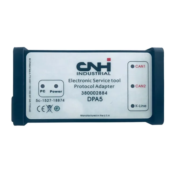 New Holland Electronic Service Tools (CNH EST 8.6/ 9.7/9.8 engineering Level) + Diagnostic Procedures + White CNH DPA5 kit diagnostic tool