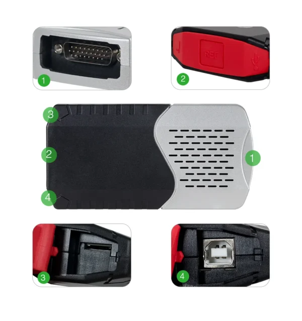 2021.11/2017.R3 Delphi DS150E Autocom CDP Scanner Professional Car and Truck Obd 2 Diagnostic Tools Without Bluetooth - Image 4