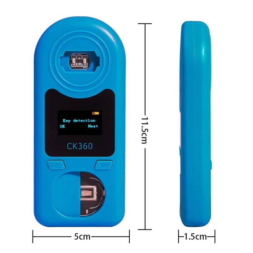 CK360 Easy Check Remote Control Remote Key Tester for Frequency 315Mhz-868Mhz & Key Chip & Battery 3 in 1 - Image 2