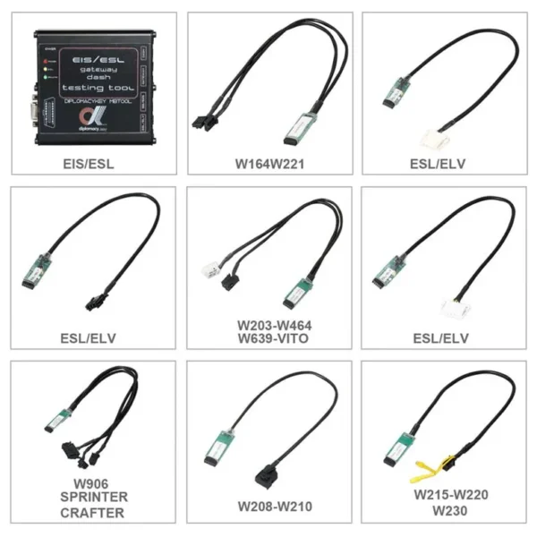 Mercedes Benz EZS EIS ELV ESL Dash Gateway Full Testing Device with OBD W210 W211 W212 W220 W221 W164 W166 W203 W204 W207 W906 W639 - Image 6