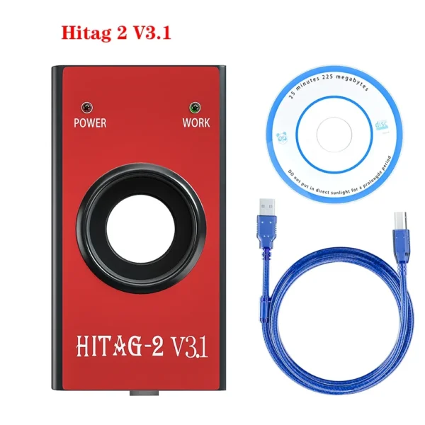 HITAG2 Auto Key Programmer OBD2 Car Diagnostic Tool HITAG 2 Universal Transponder Immo/Remote/Read PIN/VIN
