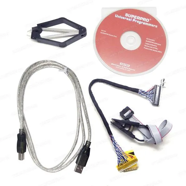 XELTEK SuperPro 6100N EEPROM IC Device Universal IC Chips programmer + 20 Adapters & EDID code - Image 7