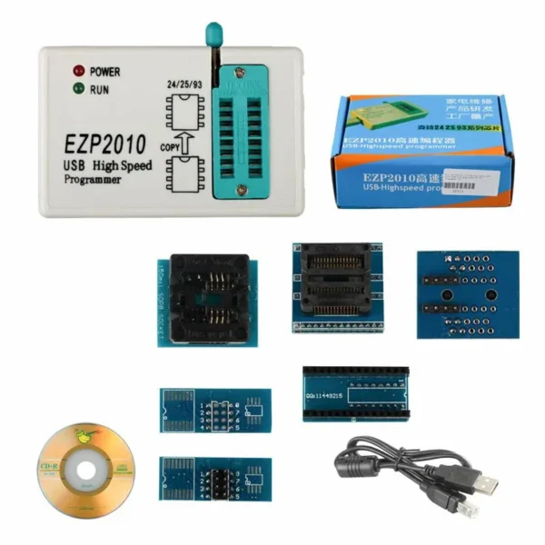 Full Set EZP2010 Plus 6 Adapters Updated EZP 2010 25T80 BIOS High Speed USB SPI Programmer - Image 3