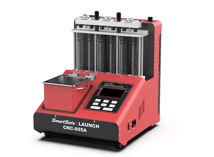 Launch CNC605A Ultrasonic GDI Injector Machine 4/6 Cylinder Fuel Injector Tester 220V/110V - Image 6