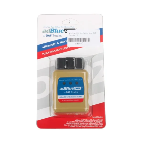 AdblueOBD2 Emulator for DAF Trucks Plug and Drive Ready Device by OBD2 - Image 4