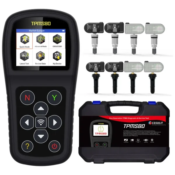 Universal CGsulit TPMS80 Receives Both 315MHz and 433MHz Signals TPMS Wireless car Tire Pressure Monitor System Sensor Tool - Image 8