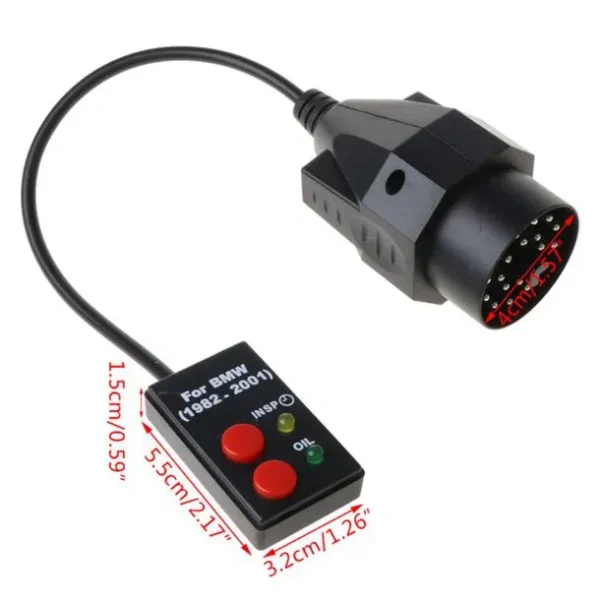 2022 Pin Reset Tool 20 Pin Sockets Oil Service Reset Scan Diagnostic Tool For BMW E30 E34 E36 E39 Z3 - Image 5