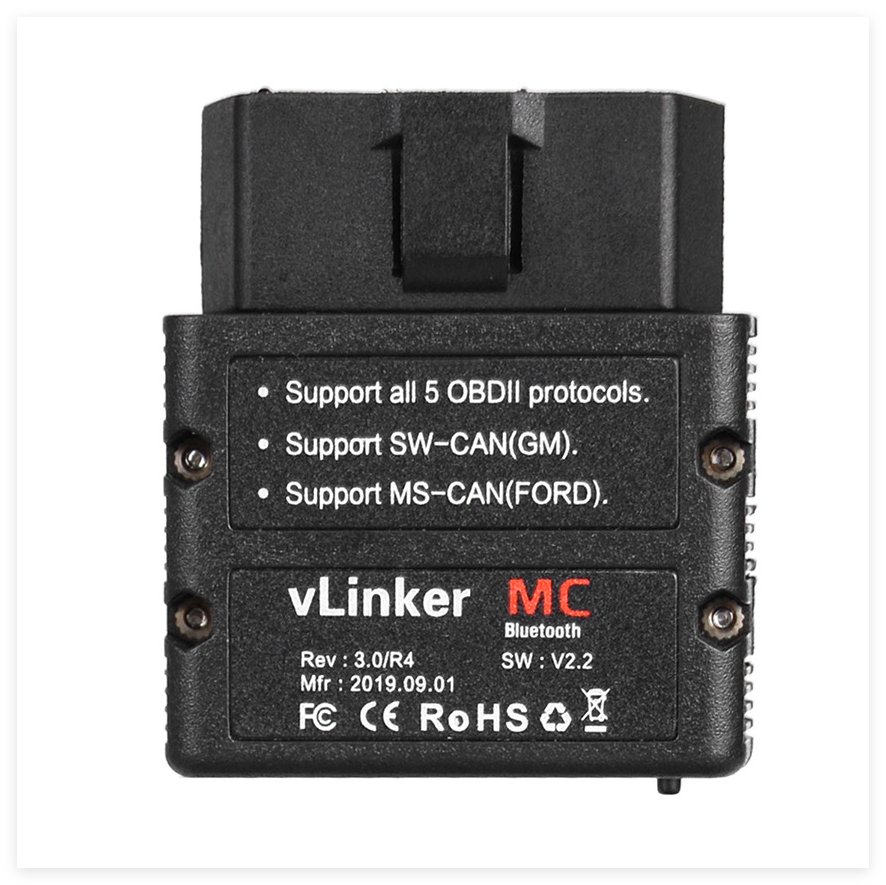 Vgate VLinker MC 3.0 ELM329 OBD SW-CAN & MS-CAN