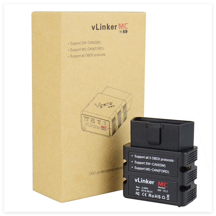 Vgate VLinker MC 3.0 ELM329 OBD SW-CAN & MS-CAN - Image 4