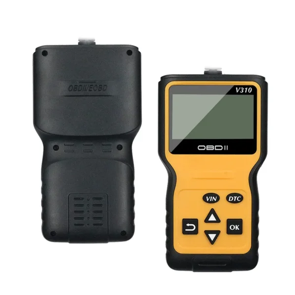 V310 OBDII EOBD Auto Code Reader 6 Languages Automobile Diagnostic Scanner For All OBD2 Protocols Cars LCD Display - Image 9