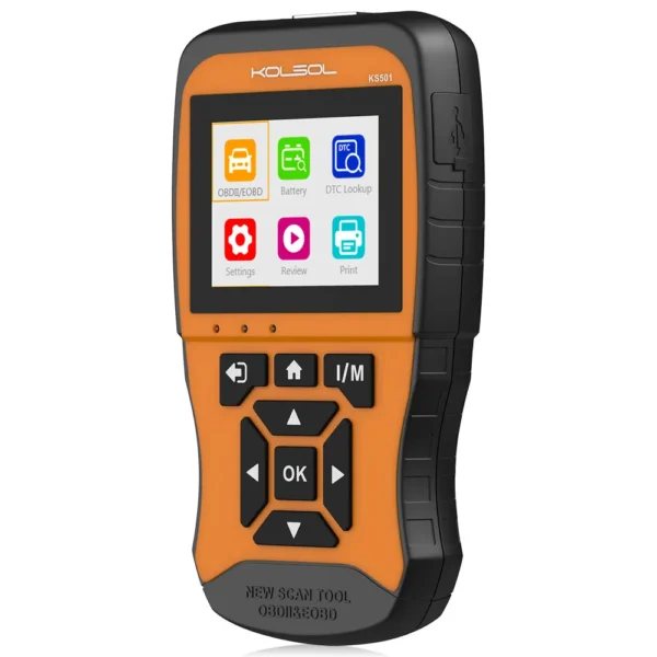 KOLSOL KS501 Generation OBDII & EOBD Scan Tool for Universal Vehicles Automotive Scanner Diagnostic Tool - Image 5