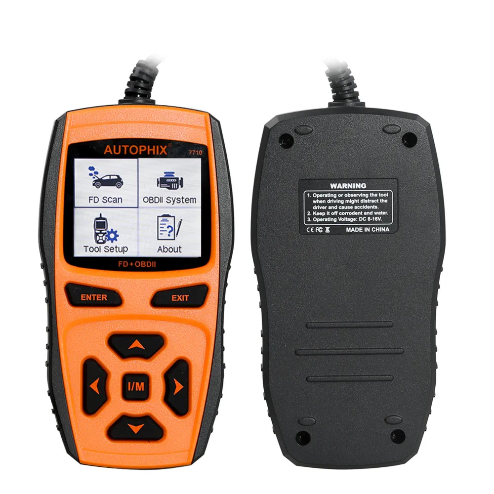 Autophix 7710 for Ford EPB DPF ABS SRS Oil FD+OBDII Multi Scan Tool - Image 2